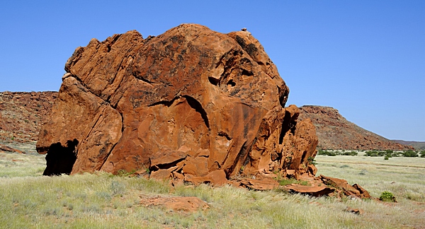 Felsformationen bei Twyfelfontein.